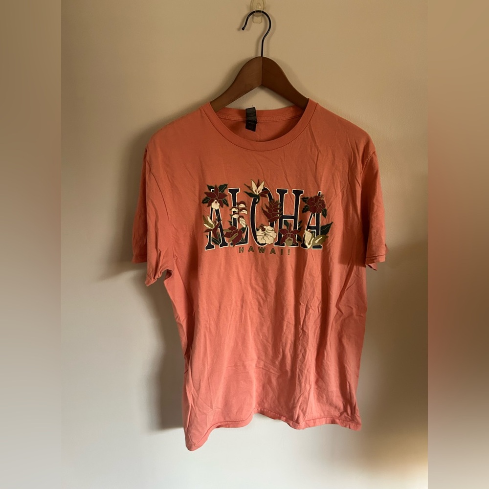 Hawaii Aloha Floral Short Sleeve Tee